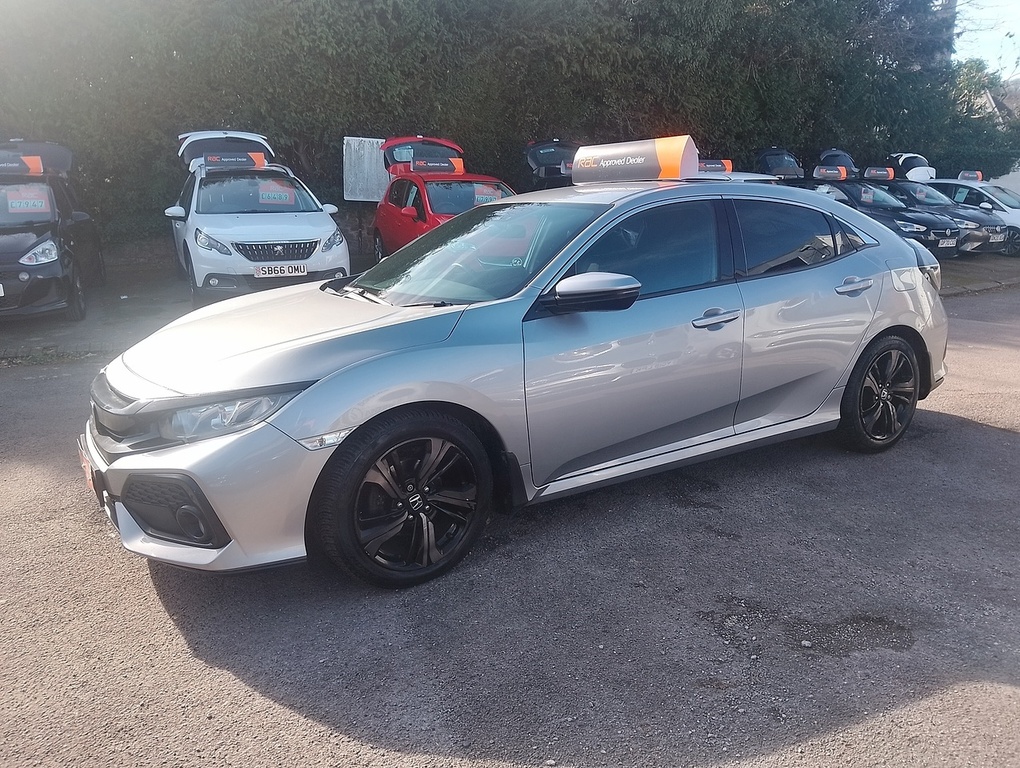 Honda Civic Vtec Turbo Sr ST67ZYU Silver #4