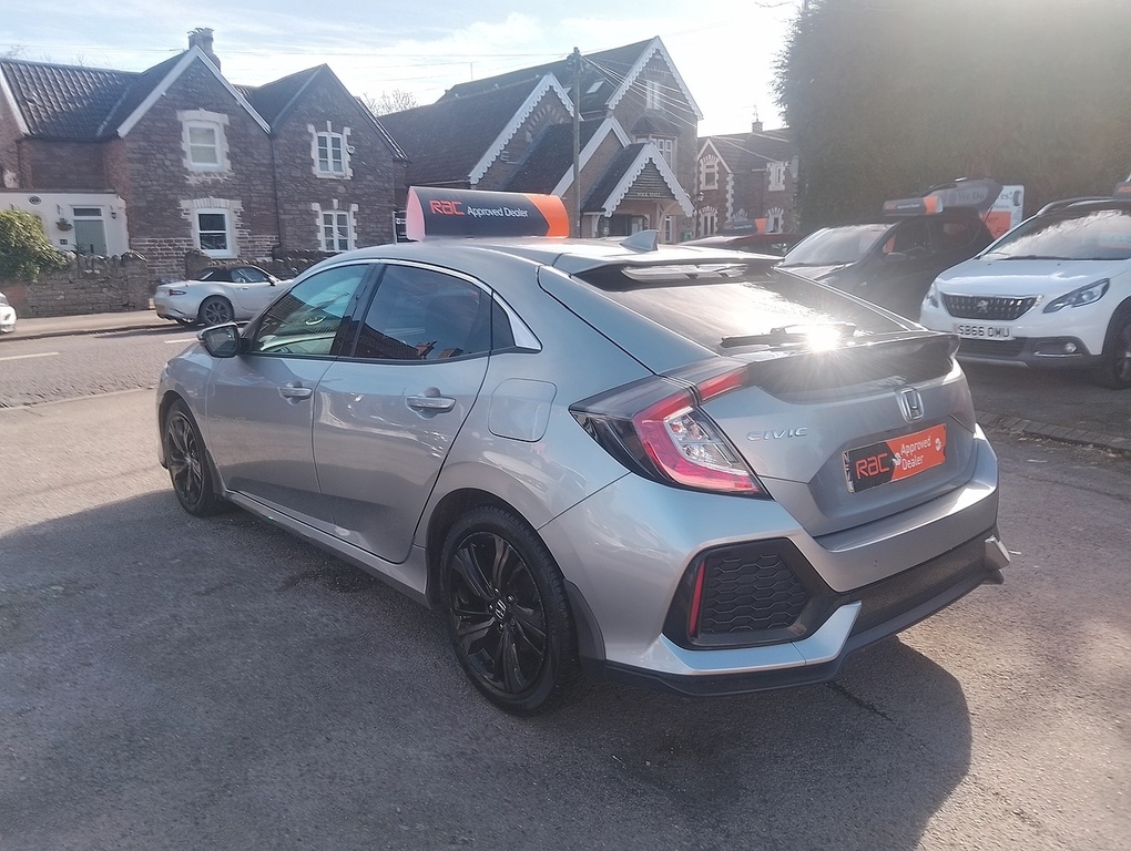 Honda Civic Vtec Turbo Sr ST67ZYU Silver #6