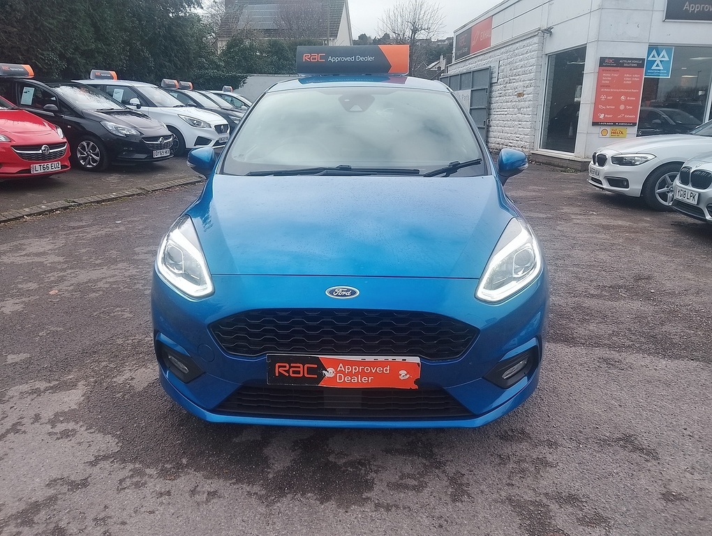 Ford Fiesta T Ecoboost Mhev St-line Edition SD70AMV Blue #2