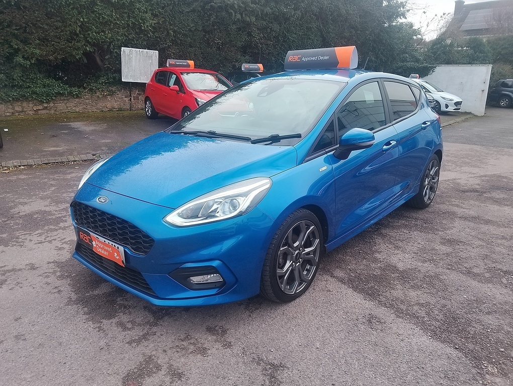 Ford Fiesta T Ecoboost Mhev St-line Edition SD70AMV Blue #3