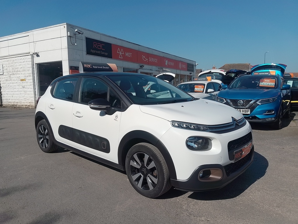 Citroen C3 Puretech Origins SK70JRV White #2