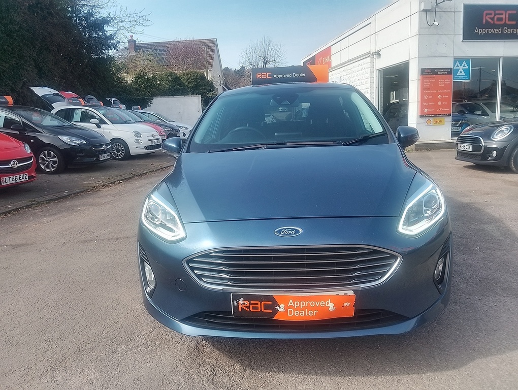 Ford Fiesta Ti-vct Zetec SN19HCU Blue #4