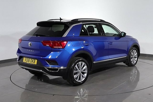 Volkswagen T-Roc 1.0 Tsi Design Suv Euro 6 S S VO18OKB Blue #6