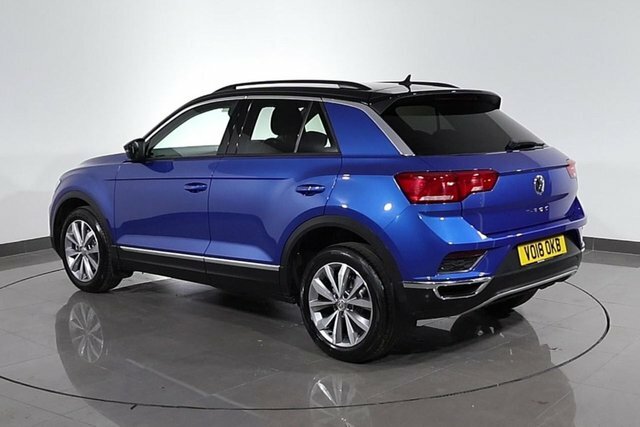 Volkswagen T-Roc 1.0 Tsi Design Suv Euro 6 S S VO18OKB Blue #2