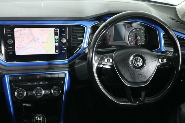 Volkswagen T-Roc 1.0 Tsi Design Suv Euro 6 S S VO18OKB Blue #4