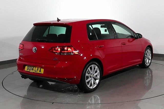 Volkswagen Golf 1.4 Tsi Bluemotion Tech Act Gt Hatchback Petro BD14LFA Red #2