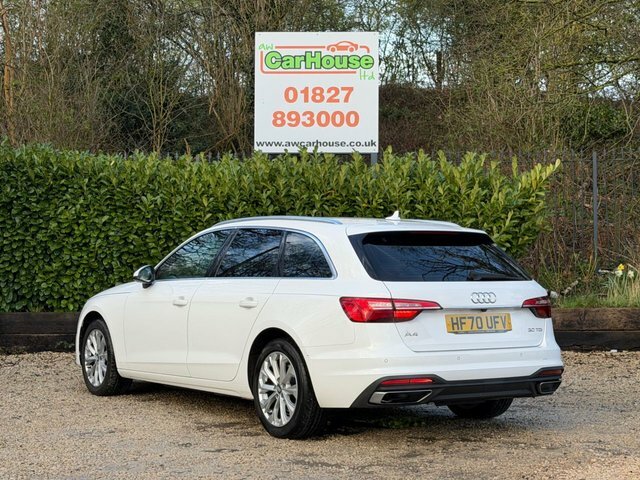 Audi A4 Avant 2.0 Tdi 30 Technik HF70UFV White #3