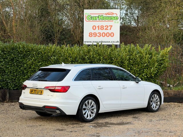 Audi A4 Avant 2.0 Tdi 30 Technik HF70UFV White #2