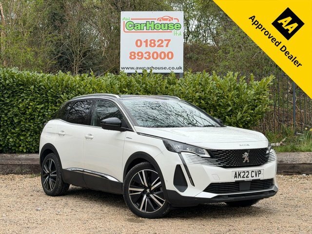 Peugeot 3008 1.6 13.2Kwh Gt Suv White