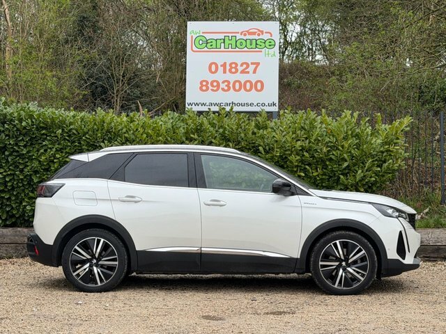 Peugeot 3008 1.6 13.2Kwh Gt Suv AK22CVP White #5