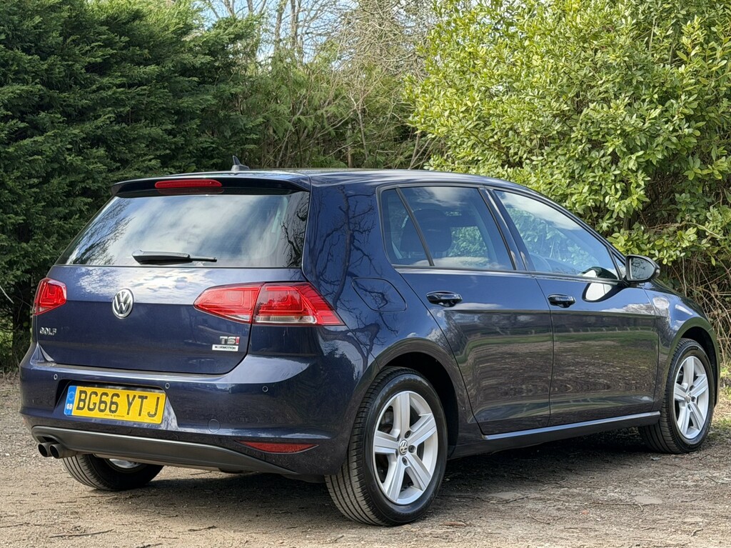 Volkswagen Golf 1.4 Tsi Bluemotion Tech Match Edition BG66YTJ Blue #5