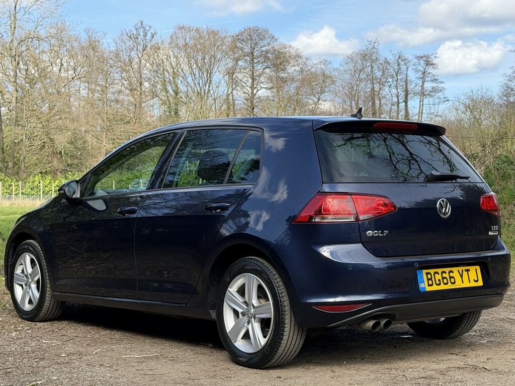 Volkswagen Golf 1.4 Tsi Bluemotion Tech Match Edition BG66YTJ Blue #3