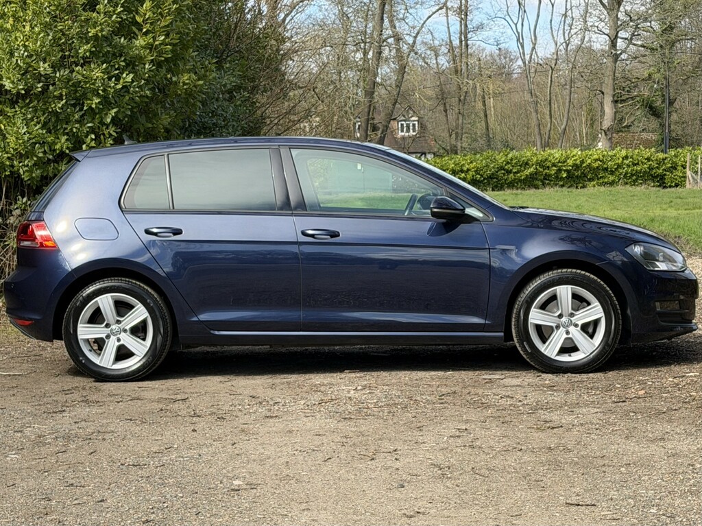 Volkswagen Golf 1.4 Tsi Bluemotion Tech Match Edition BG66YTJ Blue #6