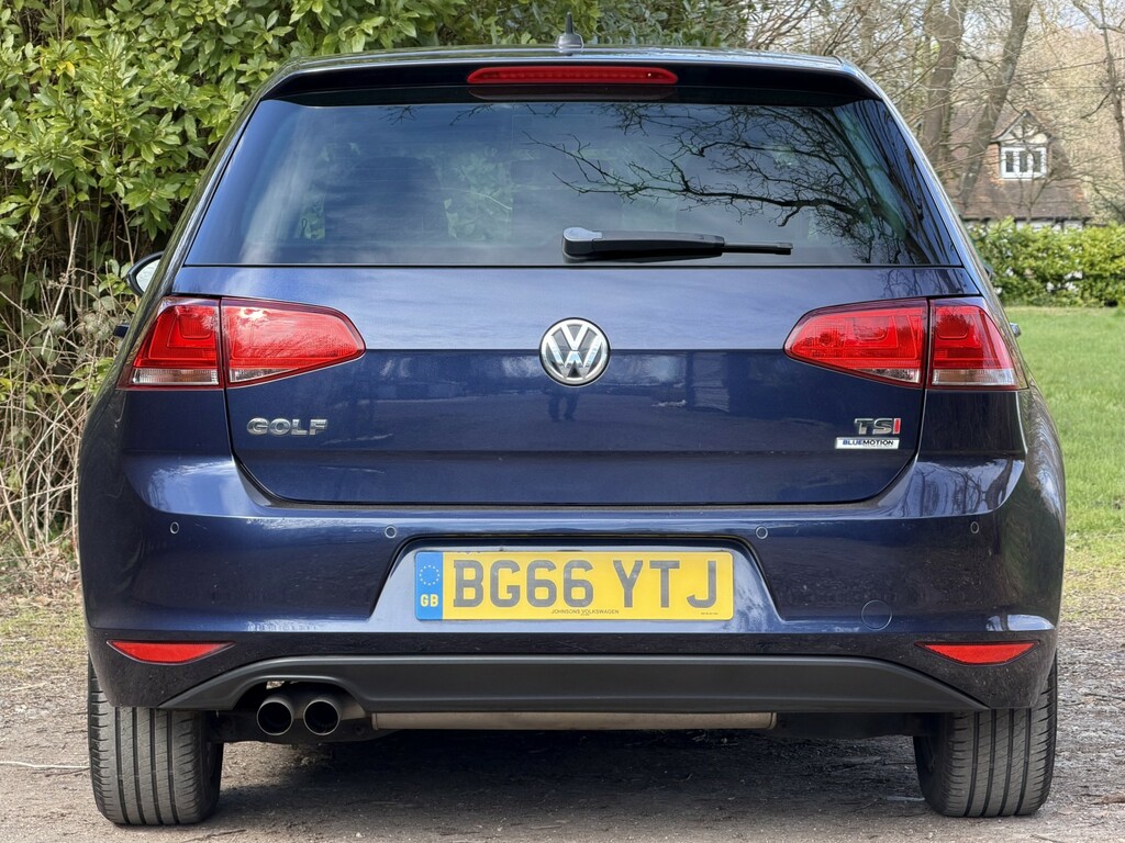 Volkswagen Golf 1.4 Tsi Bluemotion Tech Match Edition BG66YTJ Blue #4