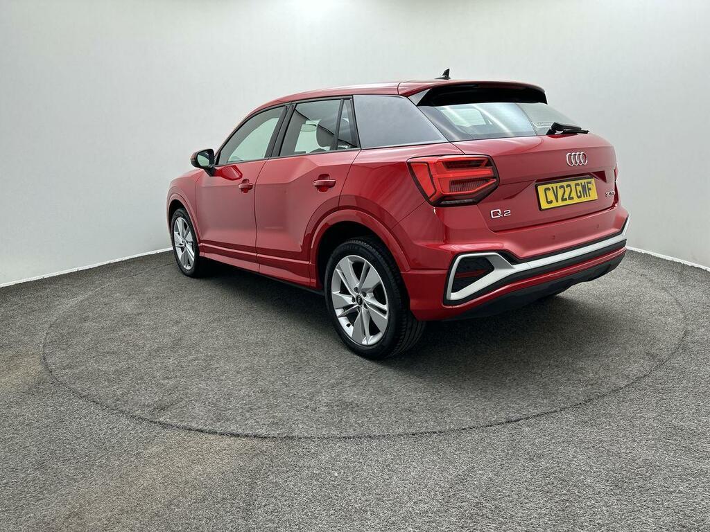 Audi Q2 30 Tfsi S Line CV22GWF Red #6