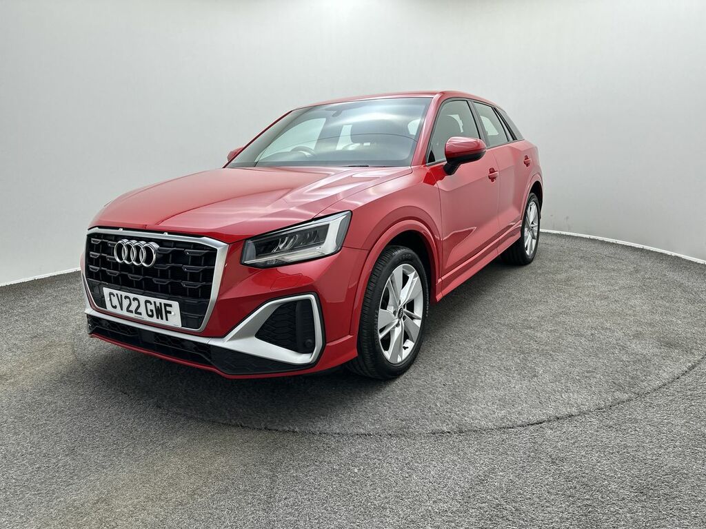 Audi Q2 30 Tfsi S Line CV22GWF Red #4