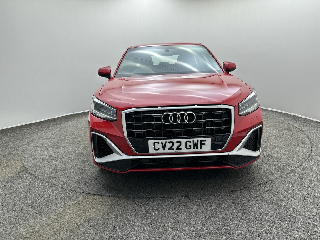 Audi Q2 30 Tfsi S Line CV22GWF Red #3