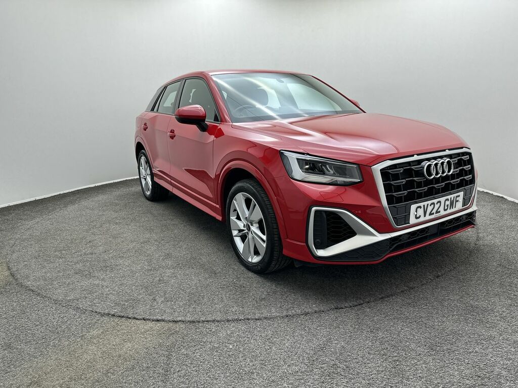 Audi Q2 30 Tfsi S Line CV22GWF Red #2