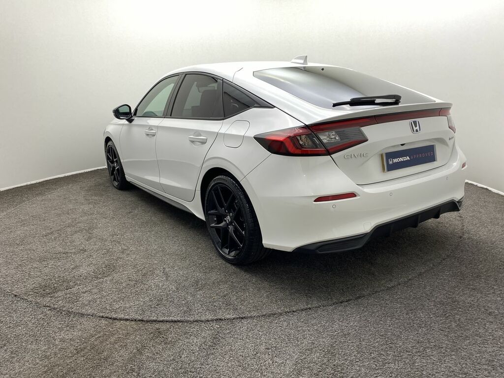 Honda Civic 2.0 Ehev Sport Cvt OV72NNM White #4