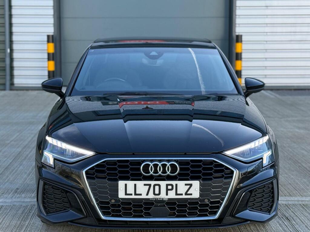 Audi A3 Saloon 1.5 Tfsi 35 S Line Euro 6 Ss 20207 LL70PLZ Black #5
