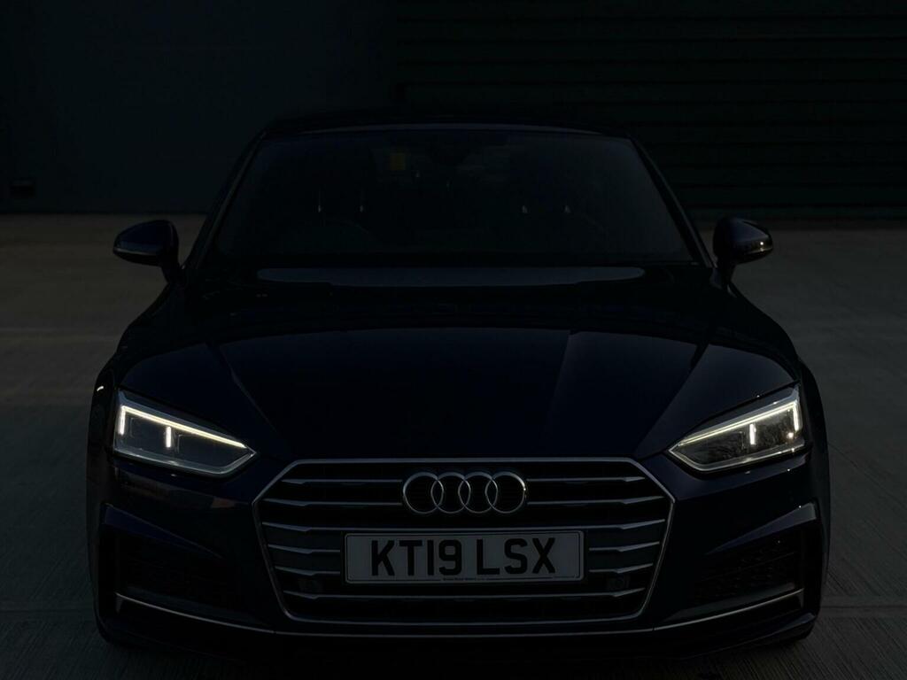 Audi A5 Hatchback 2.0 Tdi 35 S Line Sportback S Tronic Eur KT19LSX Blue #6