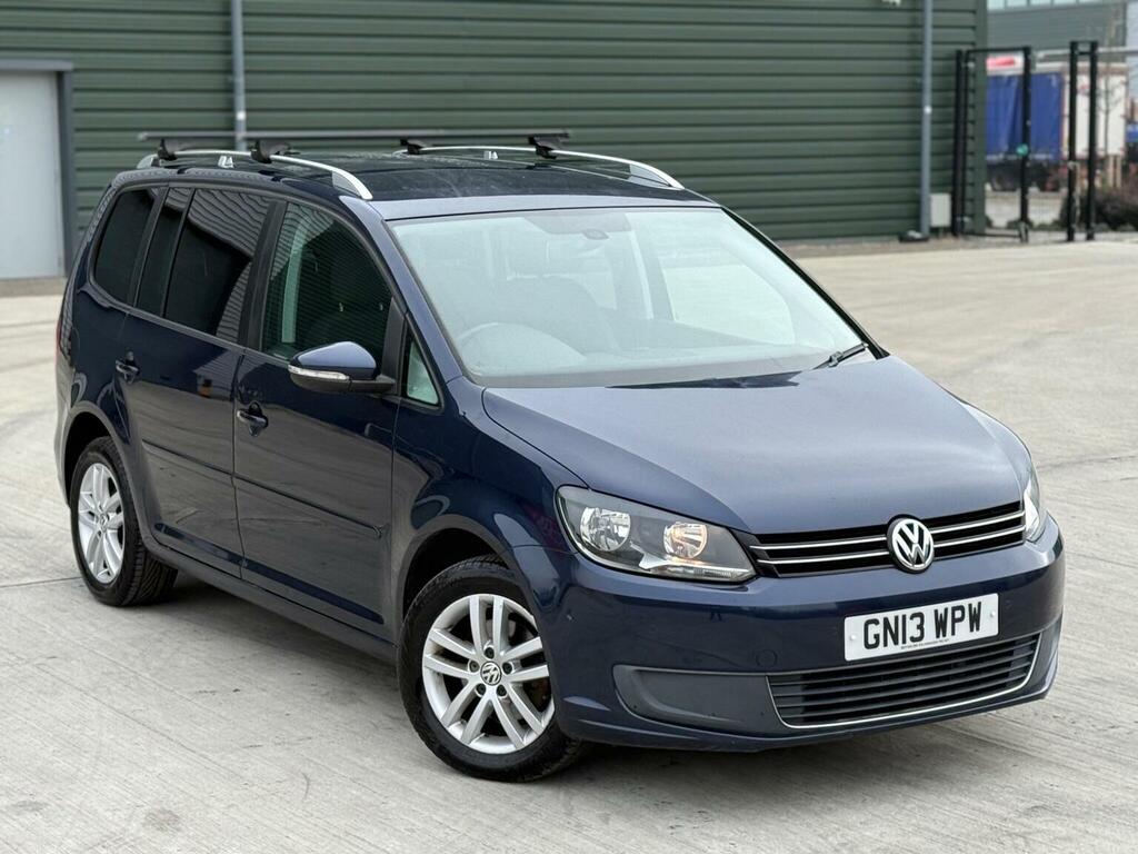 Volkswagen Touran Mpv 1.6 Tdi Se Dsg Euro 5 201313 Blue #4