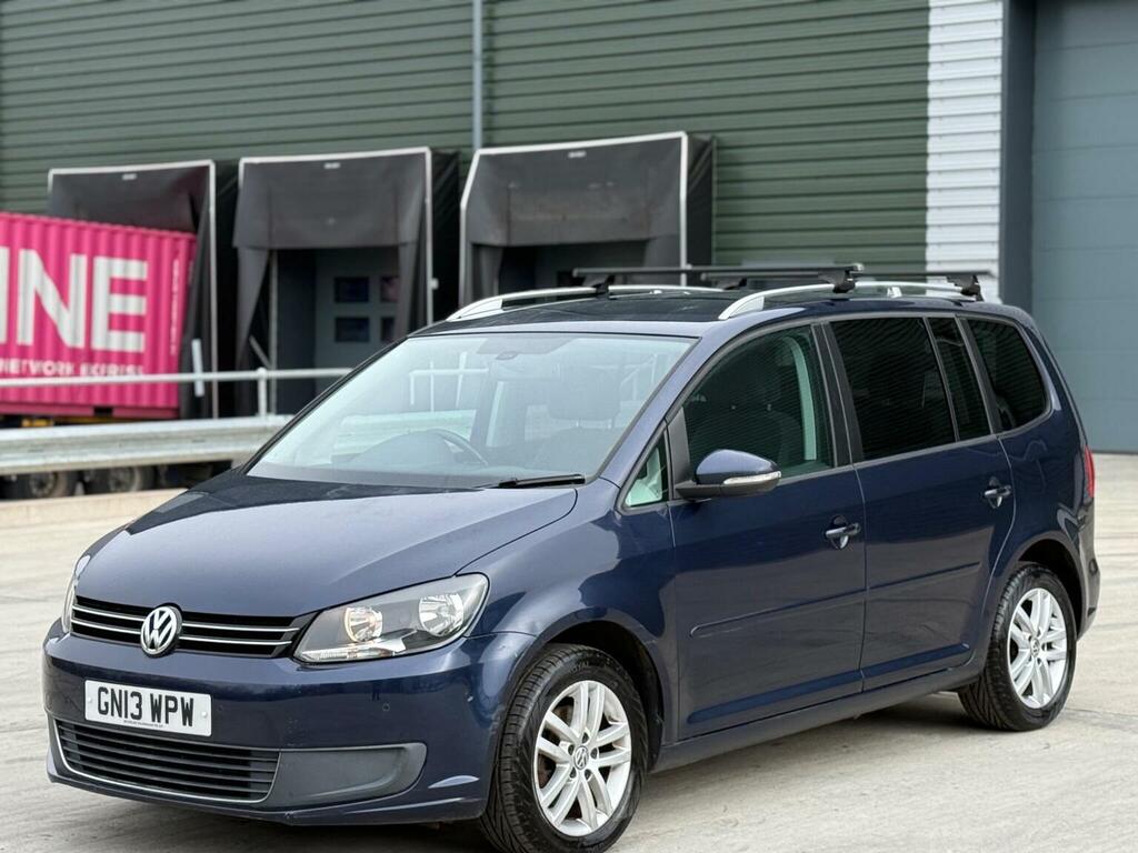 Volkswagen Touran Mpv 1.6 Tdi Se Dsg Euro 5 201313 Blue #6