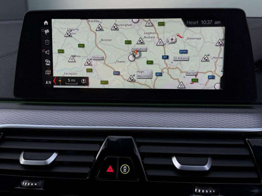 BMW 5 Series Saloon 2.0 520D M Sport Euro 6 Ss 201 WG18KNC Black #3