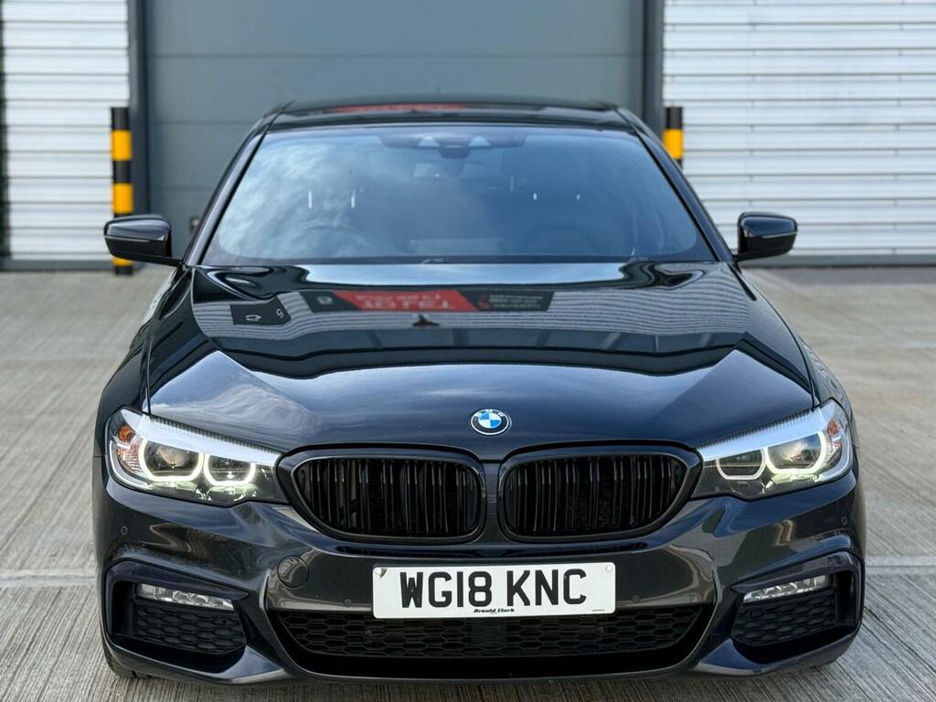 BMW 5 Series Saloon 2.0 520D M Sport Euro 6 Ss 201 WG18KNC Black #5