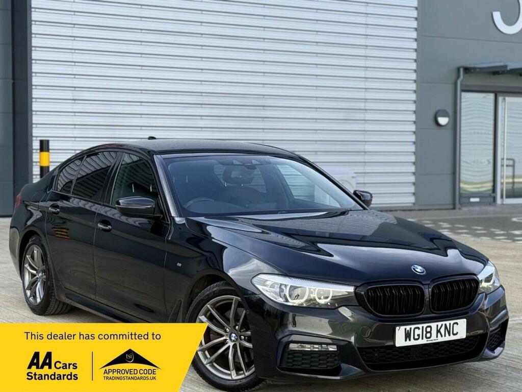 BMW 5 Series Saloon 2.0 520D M Sport Euro 6 Ss 201 Black