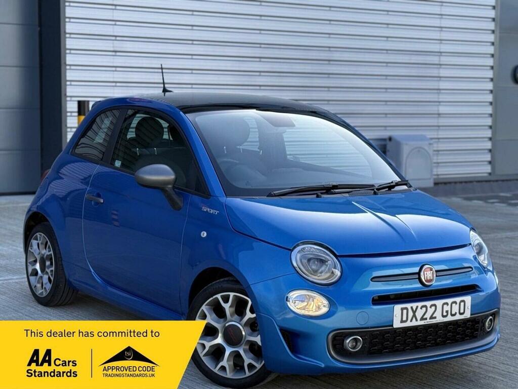 Fiat 500 Hatchback 1.0 Mhev Sport Euro 6 Ss 202222 Blue