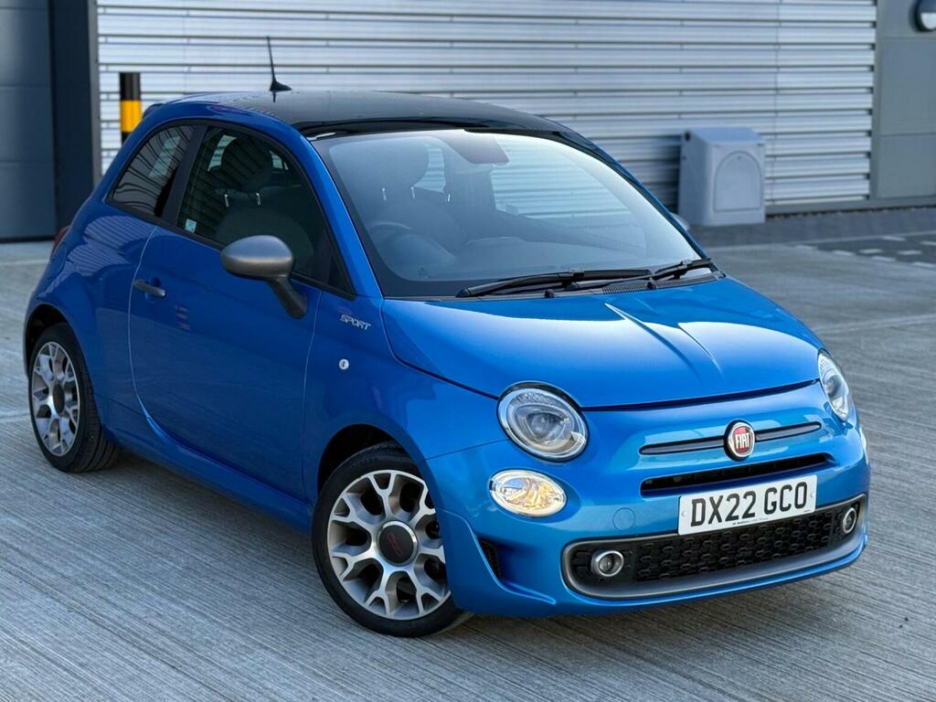 Fiat 500 Hatchback 1.0 Mhev Sport Euro 6 Ss 202222 DX22GCO Blue #5