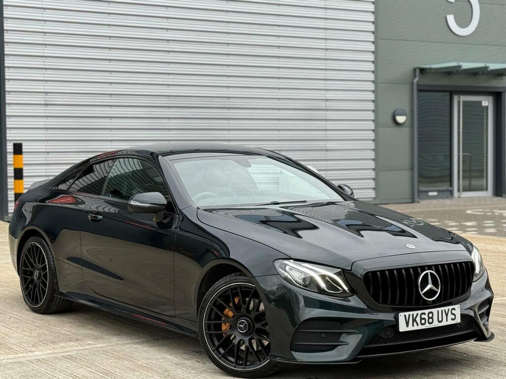 Mercedes-Benz E Class Coupe 2.0 E220d Amg Line G-tronic 4Matic Euro 6 Green
