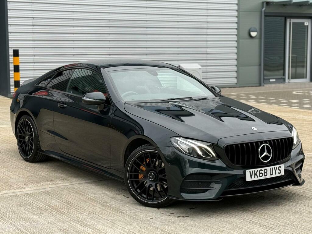 Mercedes-Benz E Class Coupe 2.0 E220d Amg Line G-tronic 4Matic Euro 6 VK68UYS Green #4