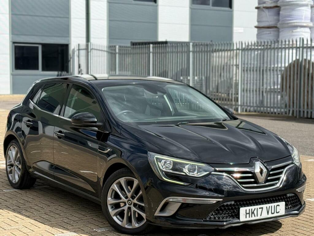 Renault Megane Hatchback 1.6 Dci Gt Line Nav Euro 6 Ss 20 Black