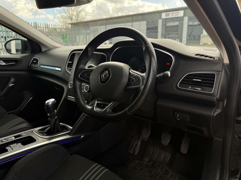 Renault Megane Hatchback 1.6 Dci Gt Line Nav Euro 6 Ss 20 Black #2