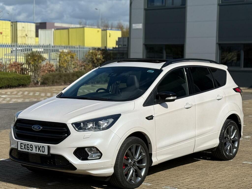 Ford Kuga Suv 2.0 Tdci Ecoblue St-line Edition Powershift Aw EX69YKO White #6