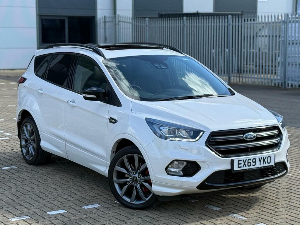 Ford Kuga Suv 2.0 Tdci Ecoblue St-line Edition Powershift Aw EX69YKO White #4
