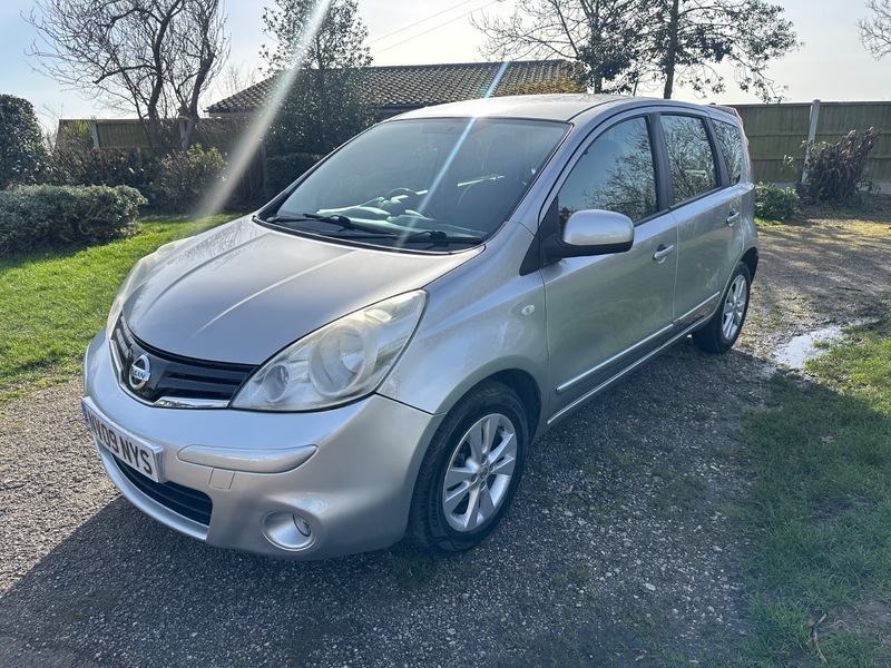 Nissan Note Acenta Silver #4