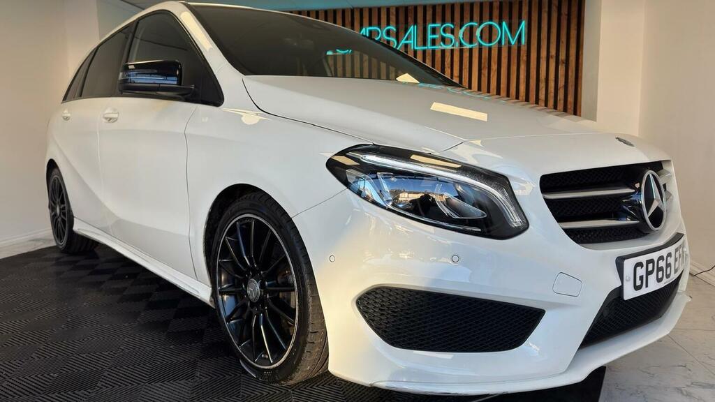 Mercedes-Benz B Class Mpv 2.1 B200d Amg Line Premium 7G-dct Euro 6 S GP66EFN White