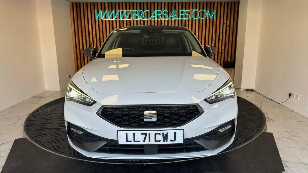 Seat Leon Hatchback 1.0 Etsi Mhev Fr Dsg Euro 6 Ss 2 White #3