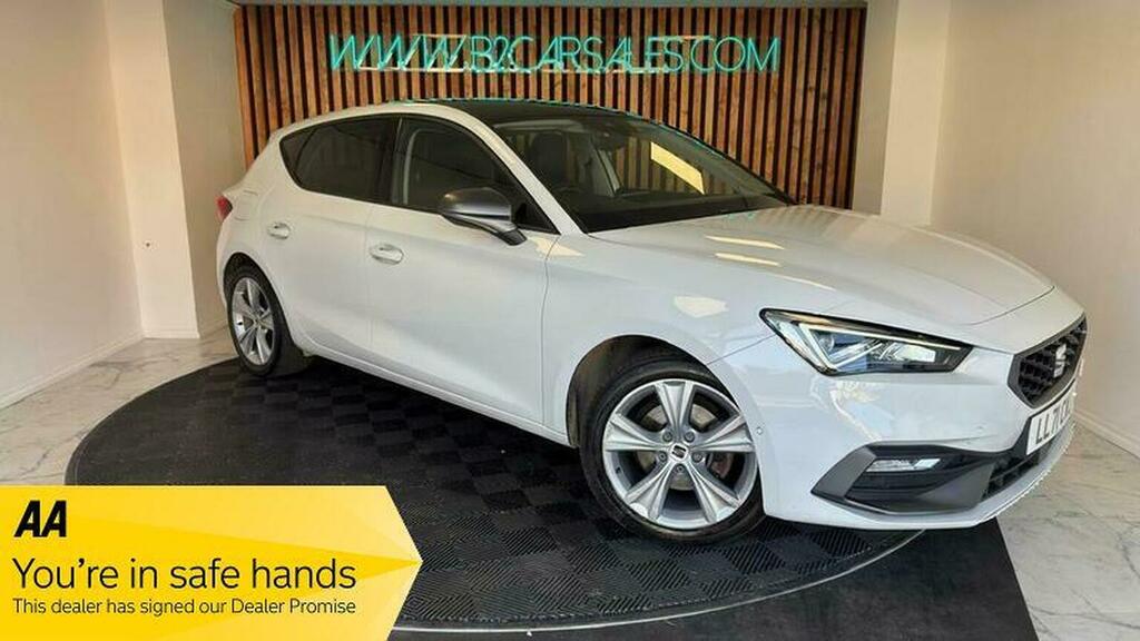 Seat Leon Hatchback 1.0 Etsi Mhev Fr Dsg Euro 6 Ss 2 White