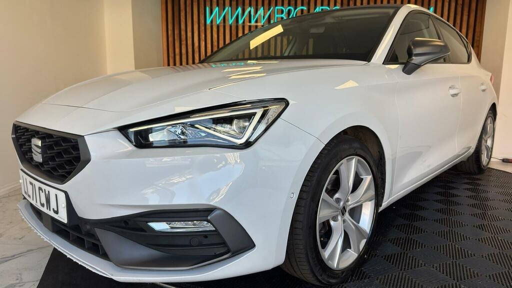 Seat Leon Hatchback 1.0 Etsi Mhev Fr Dsg Euro 6 Ss 2 White #6