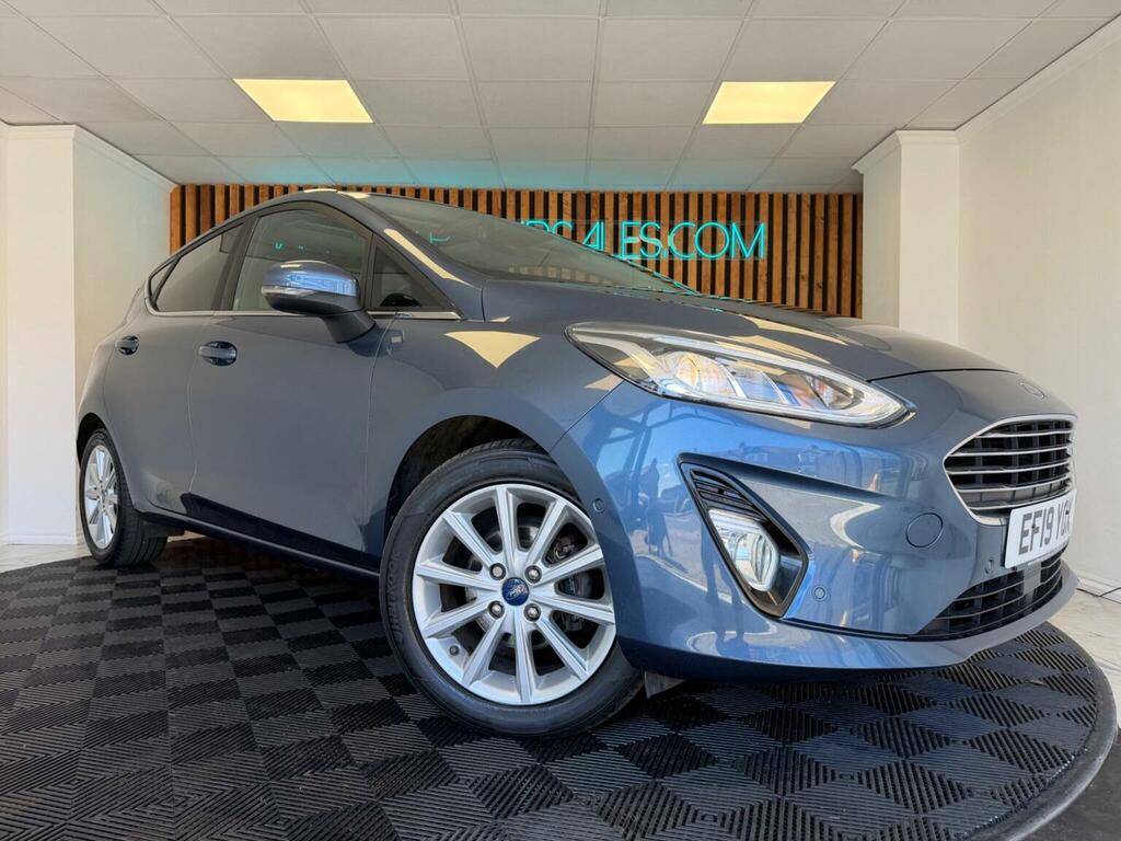 Ford Fiesta Hatchback 1.0T Ecoboost Titanium X Euro 6 Ss EF19YOX Blue #2