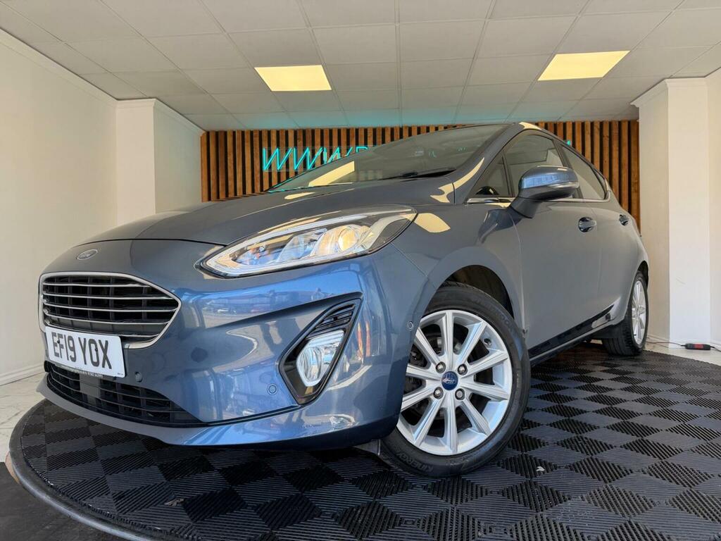 Ford Fiesta Hatchback 1.0T Ecoboost Titanium X Euro 6 Ss EF19YOX Blue #6