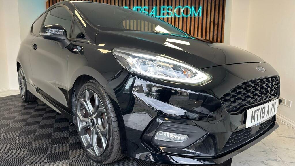 Ford Fiesta Hatchback 1.0T Ecoboost St-line Euro 6 Ss MT18AVN Black #2