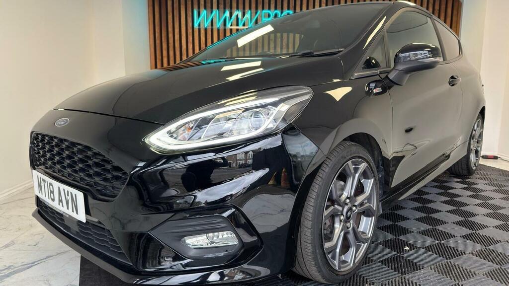 Ford Fiesta Hatchback 1.0T Ecoboost St-line Euro 6 Ss MT18AVN Black #6