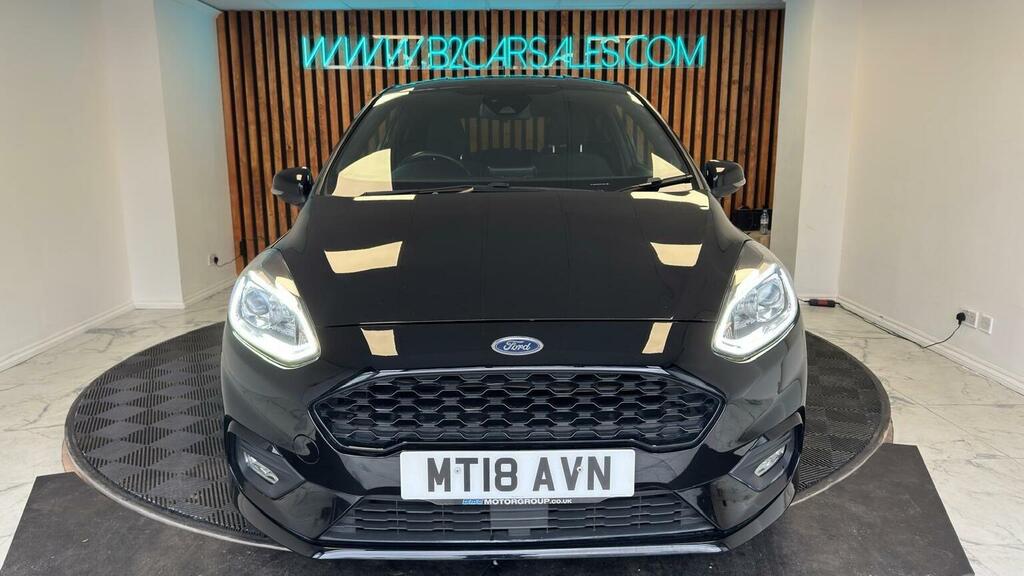 Ford Fiesta Hatchback 1.0T Ecoboost St-line Euro 6 Ss MT18AVN Black #3