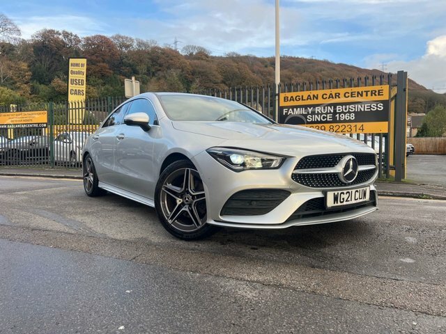 Mercedes-Benz CLA Class 1.3 Cla180 Amg Line Coupe 7G-dct Euro 6 WG21CUW Silver #4