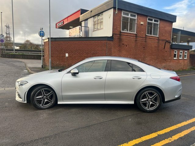 Mercedes-Benz CLA Class 1.3 Cla180 Amg Line Coupe 7G-dct Euro 6 WG21CUW Silver #6
